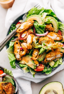 Chicken Crispers Salad